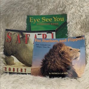 Bundle of Three Animal Books